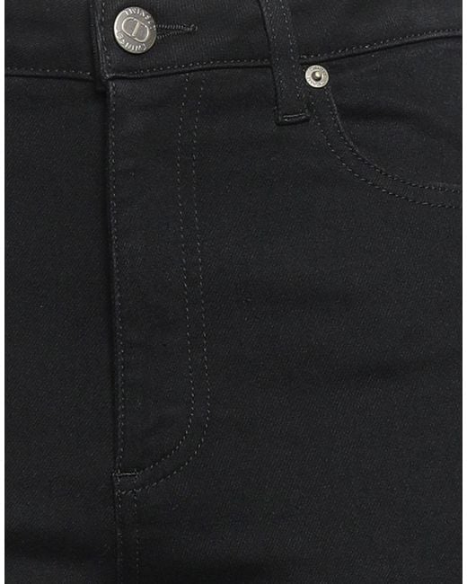 Twinset Black Jeans Cotton, Polyester, Elastane