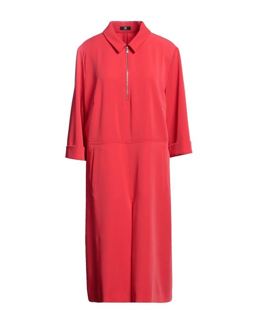 Riani Red Midi Dress