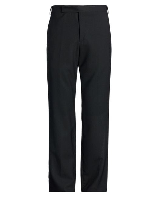 Lardini Black Pants Wool for men