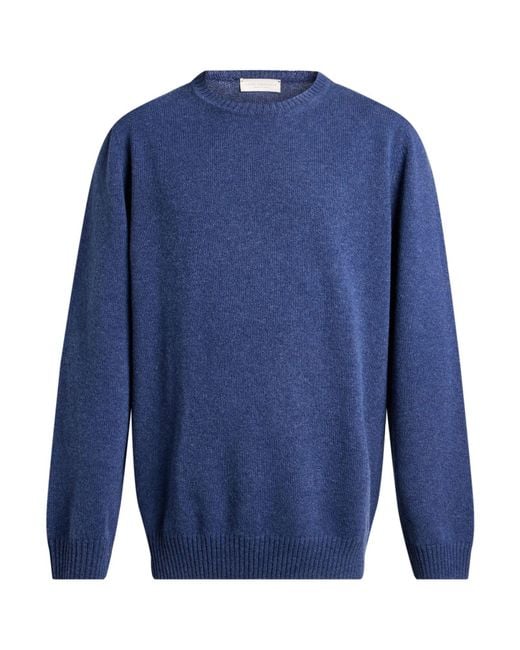 LUIGI GENTILE Blue Jumper for men