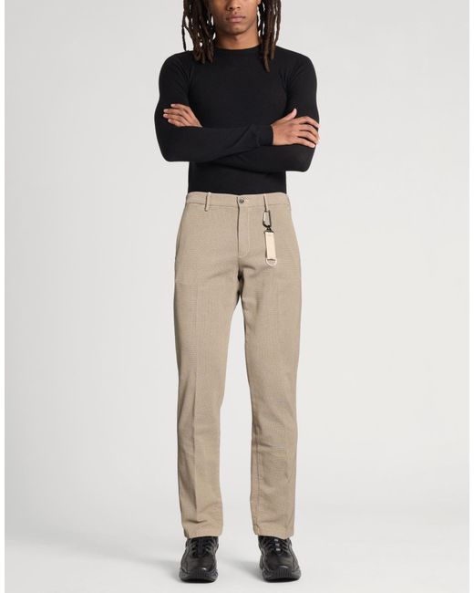 Manuel Ritz Natural Pants Cotton, Elastane for men