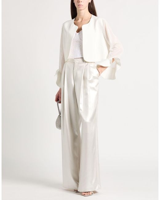 Camilla White Jacket Polyester, Elastane