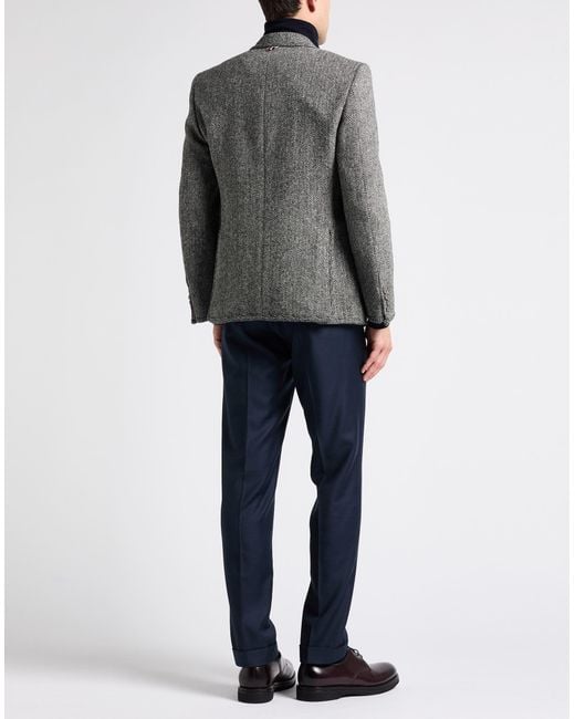 Thom Browne Gray Blazer Wool for men