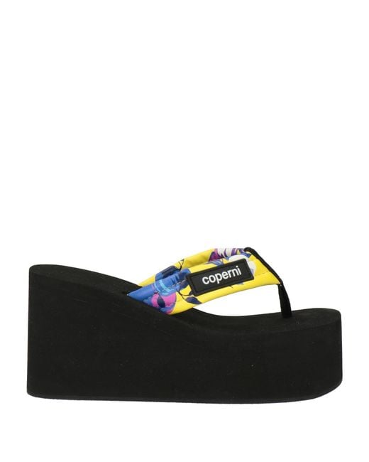 Sandalias De Dedo Coperni de color Black