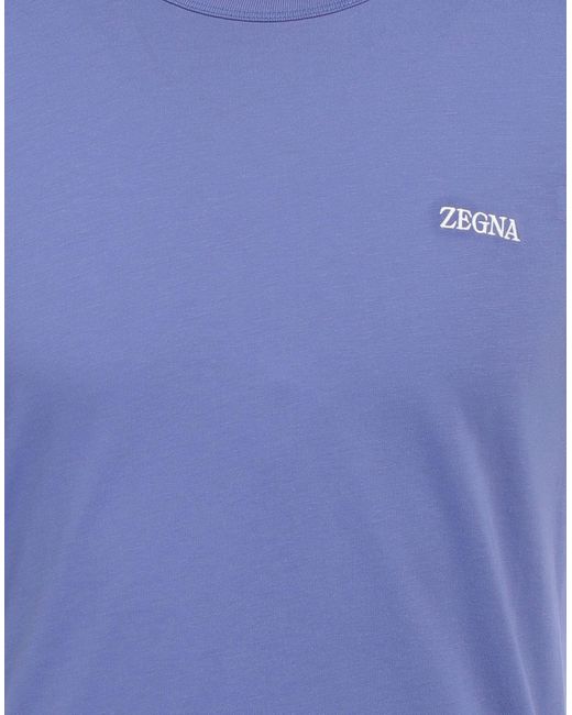 Camiseta Zegna de hombre de color Blue
