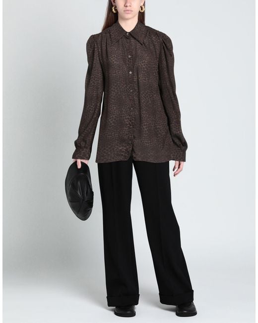 John Richmond Brown Shirt