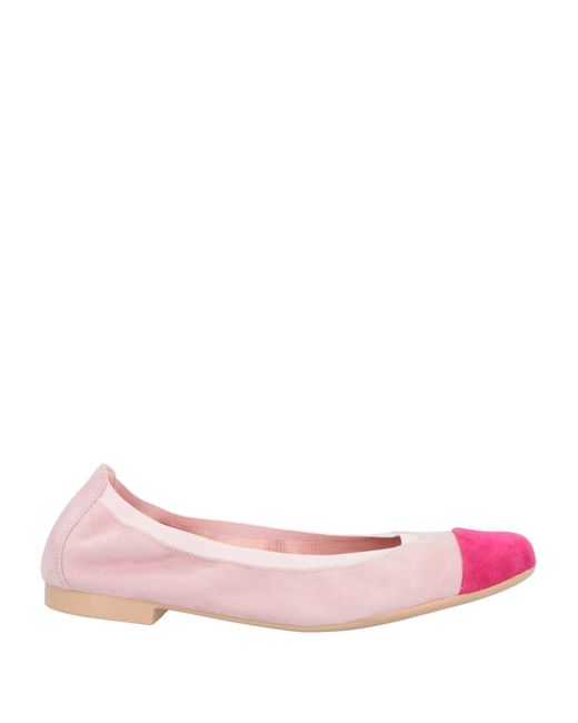 Pretty Ballerinas Pink Ballet Flats