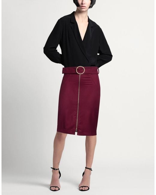 Nora Barth Purple Midi Skirt