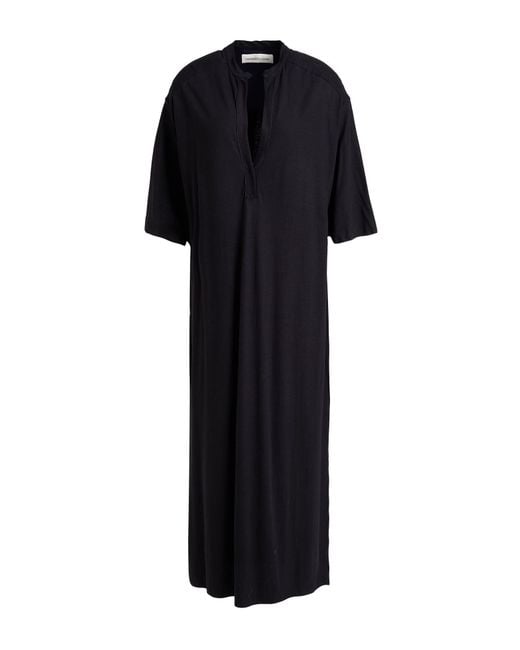 Lamberto Losani Black Midi-Kleid