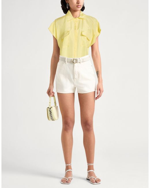 SEVENTY VENEZIA Yellow Shirt Silk
