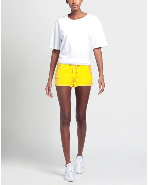 Fornarina Yellow Shorts & Bermuda Shorts