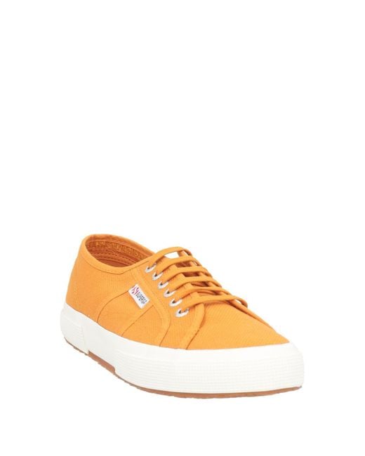 Superga Orange Sneakers for men