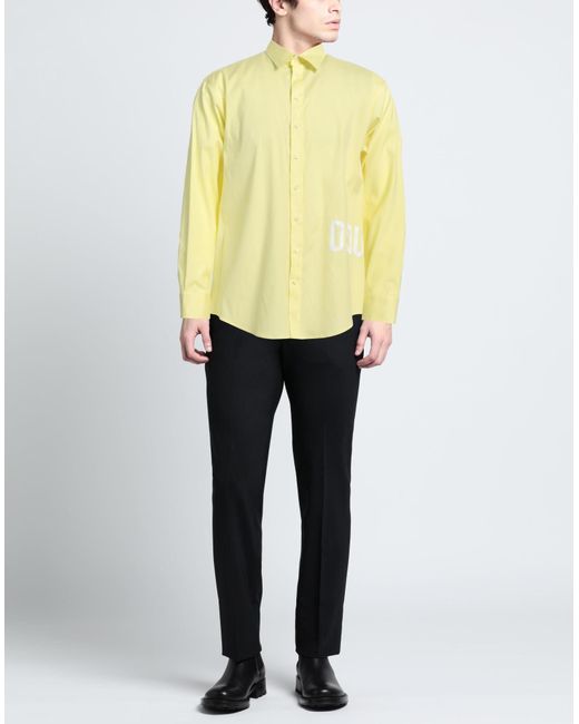 DSquared² Yellow Shirt for men