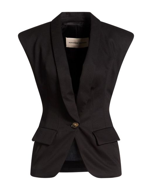 Alexandre Vauthier Black Blazer Cotton