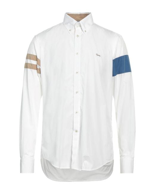 Harmont & Blaine Shirt in White for Men | Lyst
