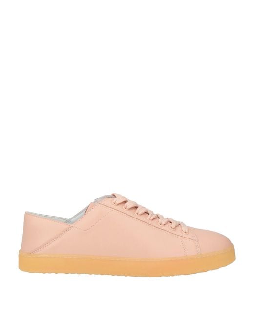 Stuart Weitzman Pink Blush Sneakers Leather