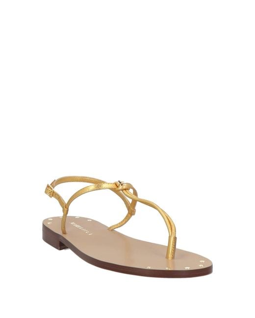 MARIA LUCA Natural Thong Sandal