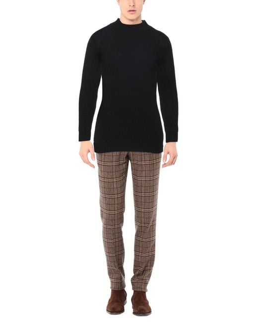 N.O.W. ANDREA ROSATI CASHMERE Black Sweater for men