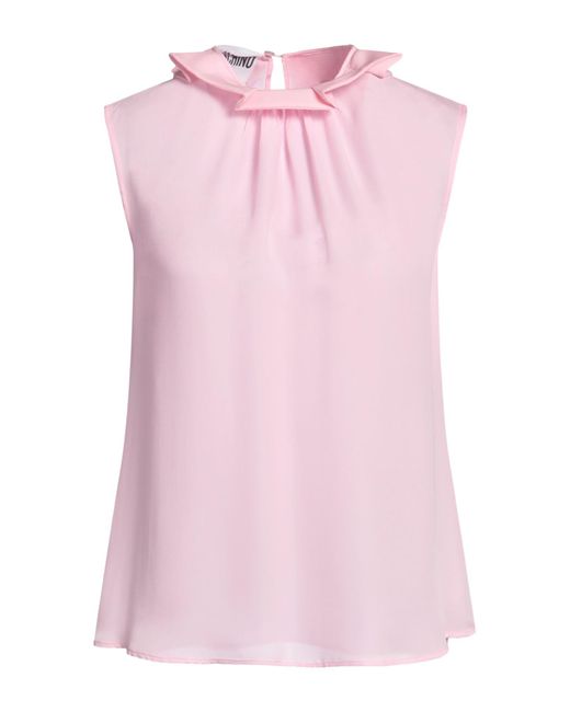 Top di Moschino in Pink