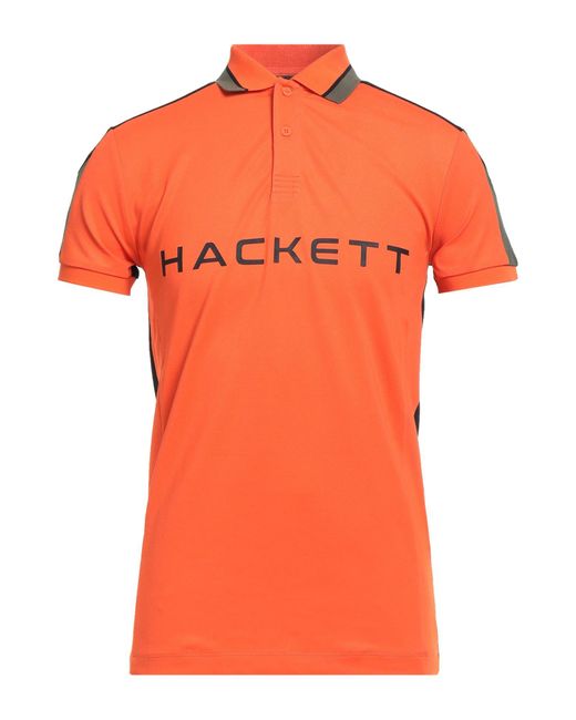 Hackett Orange Polo Shirt for men