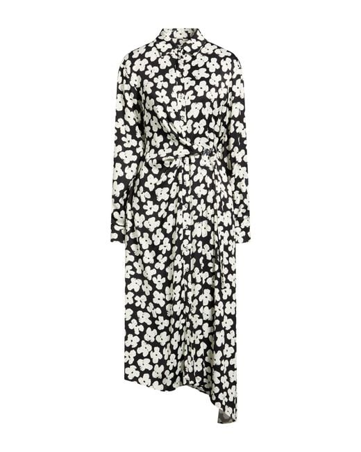 MSGM White Maxi Dress Viscose