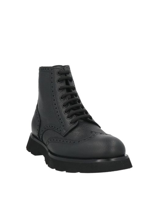 Botines de caña alta Giovanni Conti de hombre de color Black