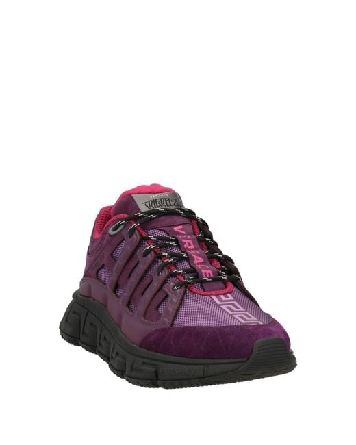 Versace Purple Trainers for men
