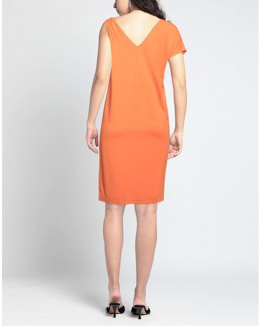 Fisico Orange Mini Dress