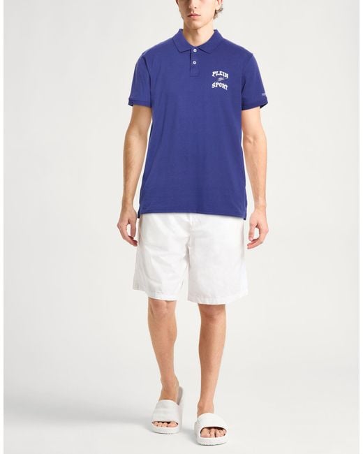 Polo Philipp Plein de hombre de color Blue