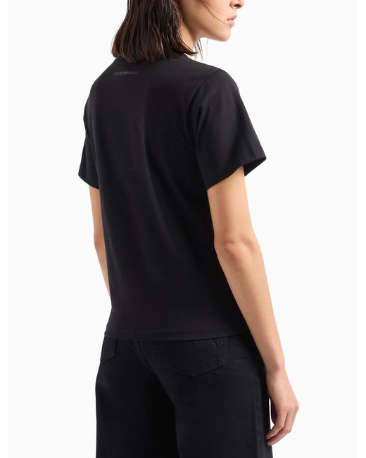 T-shirt Emporio Armani en coloris Black