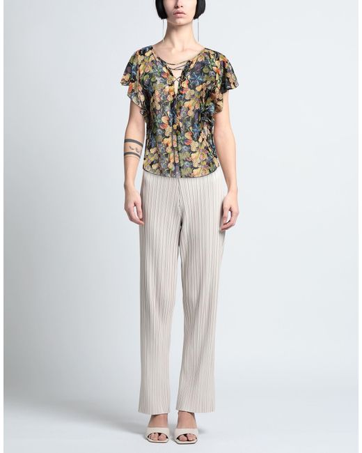 Patrizia Pepe Green Top Polyester