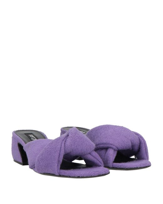 Sergio Rossi Purple Sandals