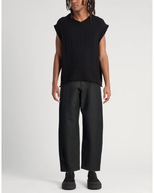 KENZO Gray Pants Cotton for men