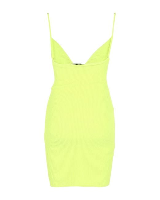 DSquared² Yellow Mini Dress