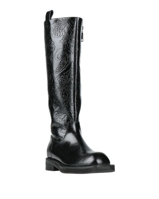 Tosca Blu Black Studio Boot Leather