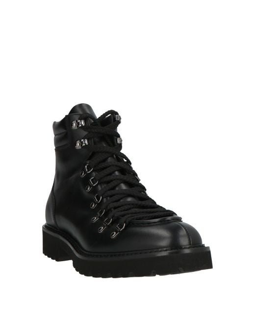 Doucal's Black Ankle Boots for men