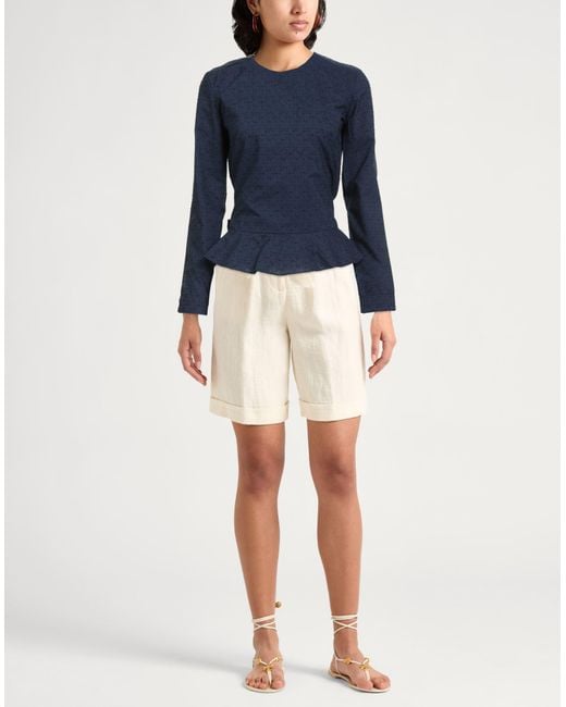 Maison Kitsuné Blue Tops