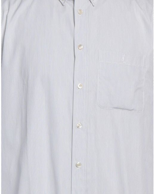 Saint Laurent Hemd in White für Herren