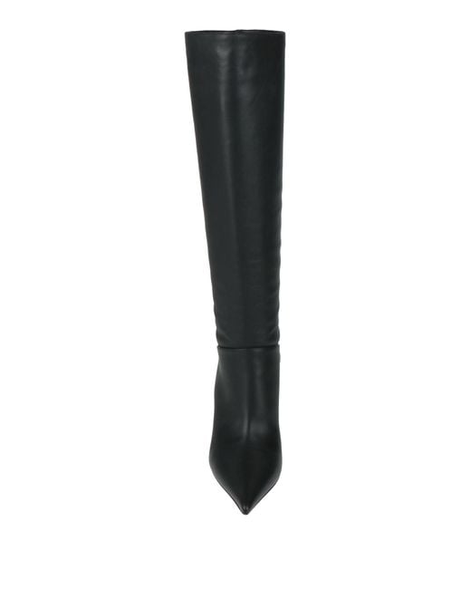 Casadei Black Boot Leather
