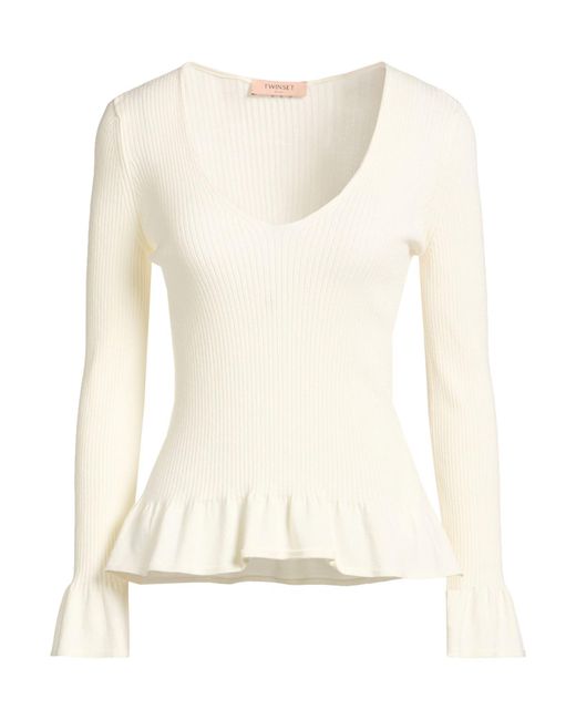 Pullover Twinset de color Natural