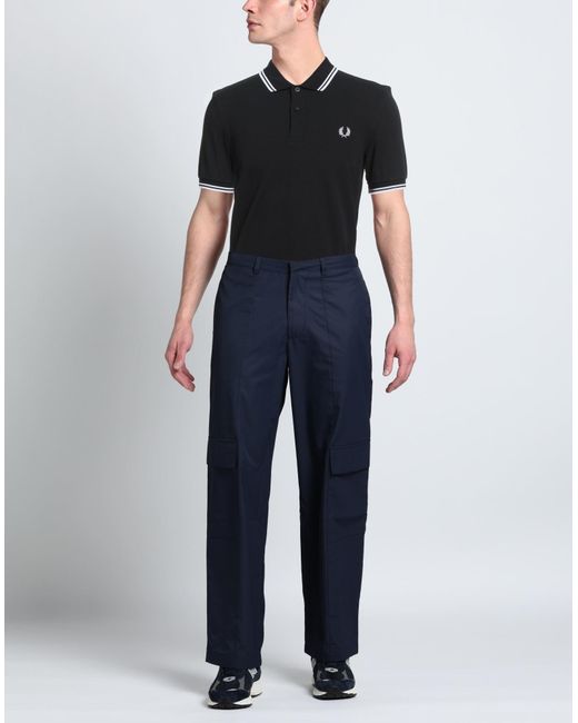 FRED PERRY x COMME des GARÇONS Black Polo Shirt for men