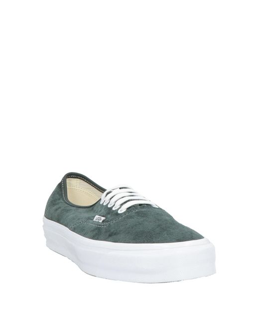 Vans Green Sneakers Leather for men
