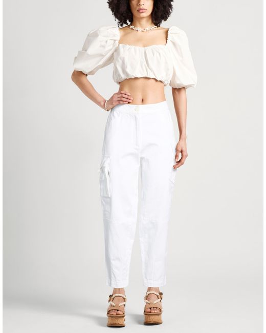 Grifoni White Trouser