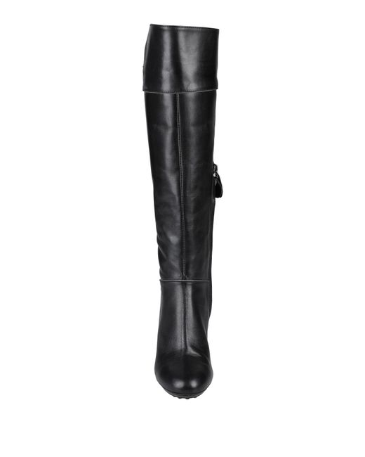 Tod's Black Boot Soft Leather