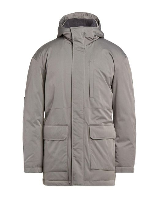 Paul & Shark Gray Puffer Polyester, Nylon for men