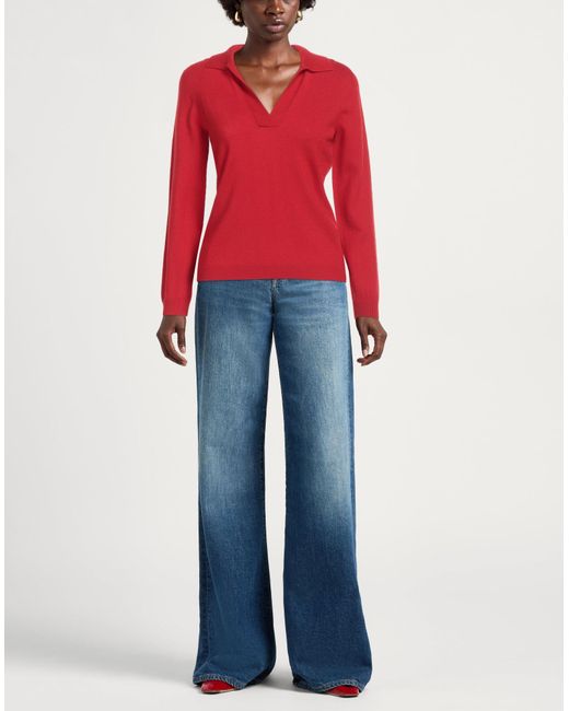 Gran Sasso Red Jumper