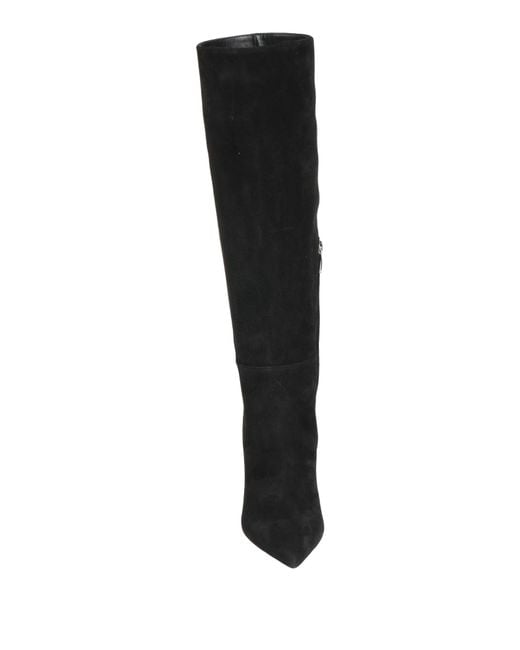Sergio Rossi Black Boot Leather