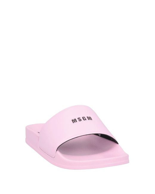 Sandali di MSGM in Pink