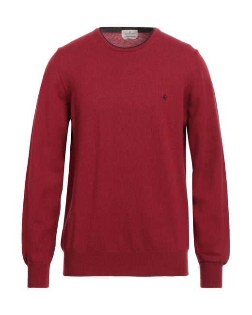 Pullover Brooksfield de hombre de color Red