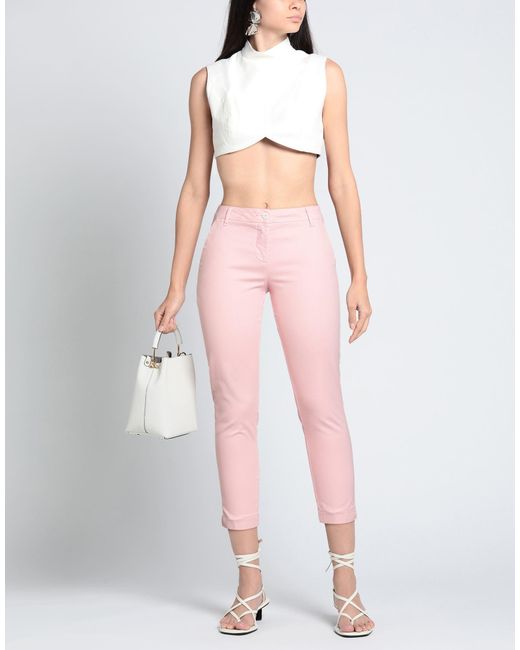 White Wise Pink Pants